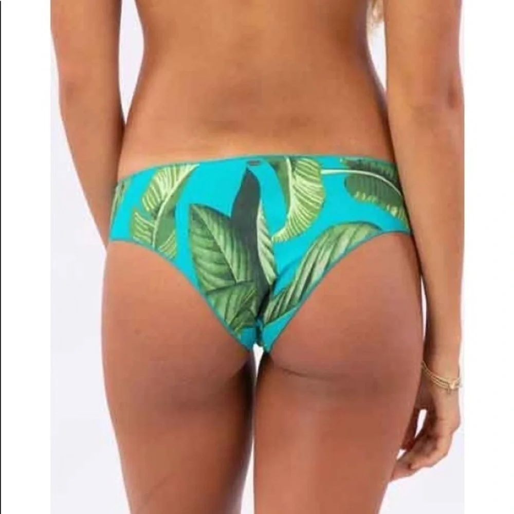 ☀️HURLEY☀️BLACK SPORT TOP COCO BEACH CHEEKY HIP BIKINI SET
